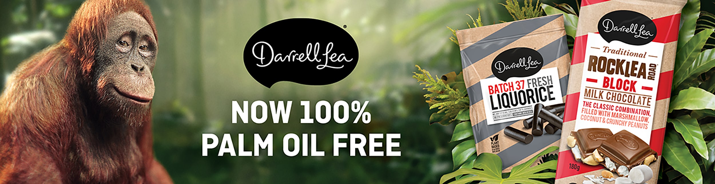 Darrell Lea | 100 % Palm Oil Free